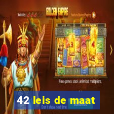 42 leis de maat